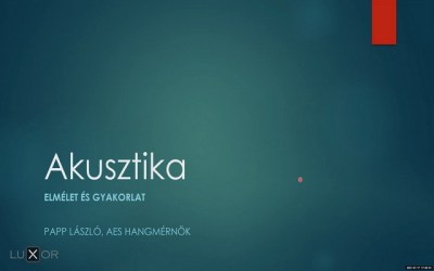 Akusztikai oktatás